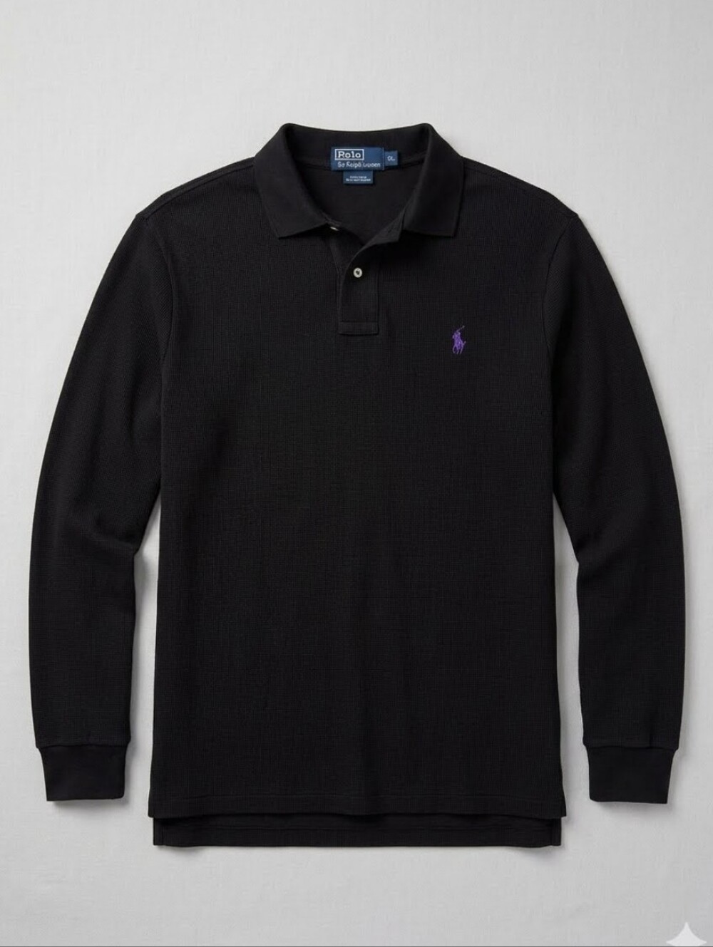 Polo by Ralph Lauren Blue label Black men's Poloshirt  size XL